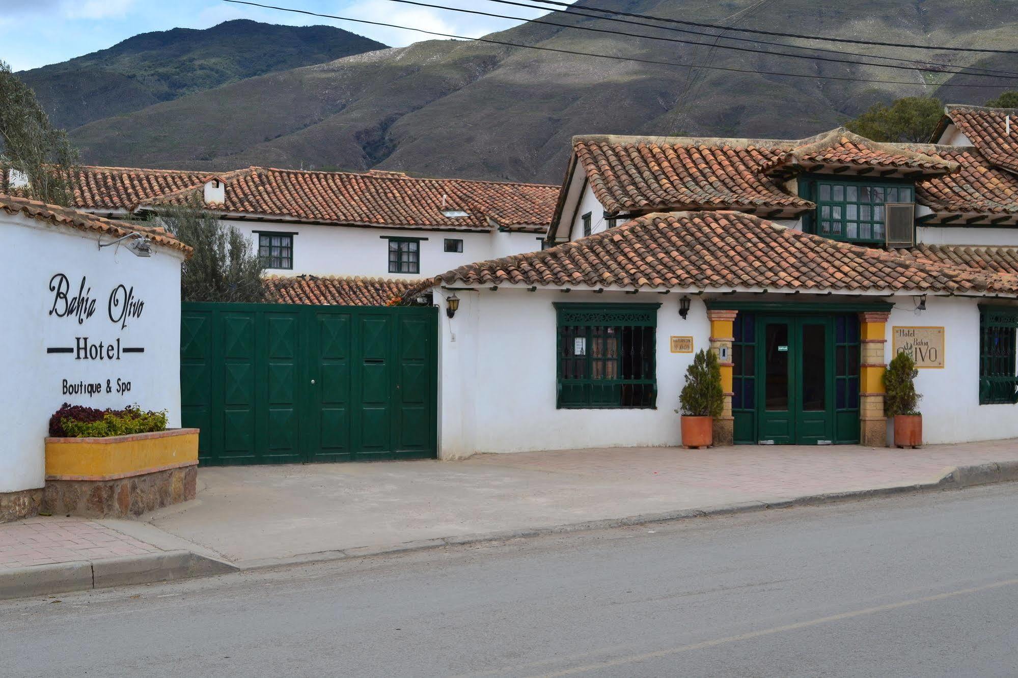 Hotel Bahia Olivo Boutique & Spa Villa de Leyva Dış mekan fotoğraf